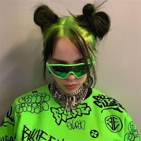 fake neon green prada sunglasses billie eilish|billie eilish official site.